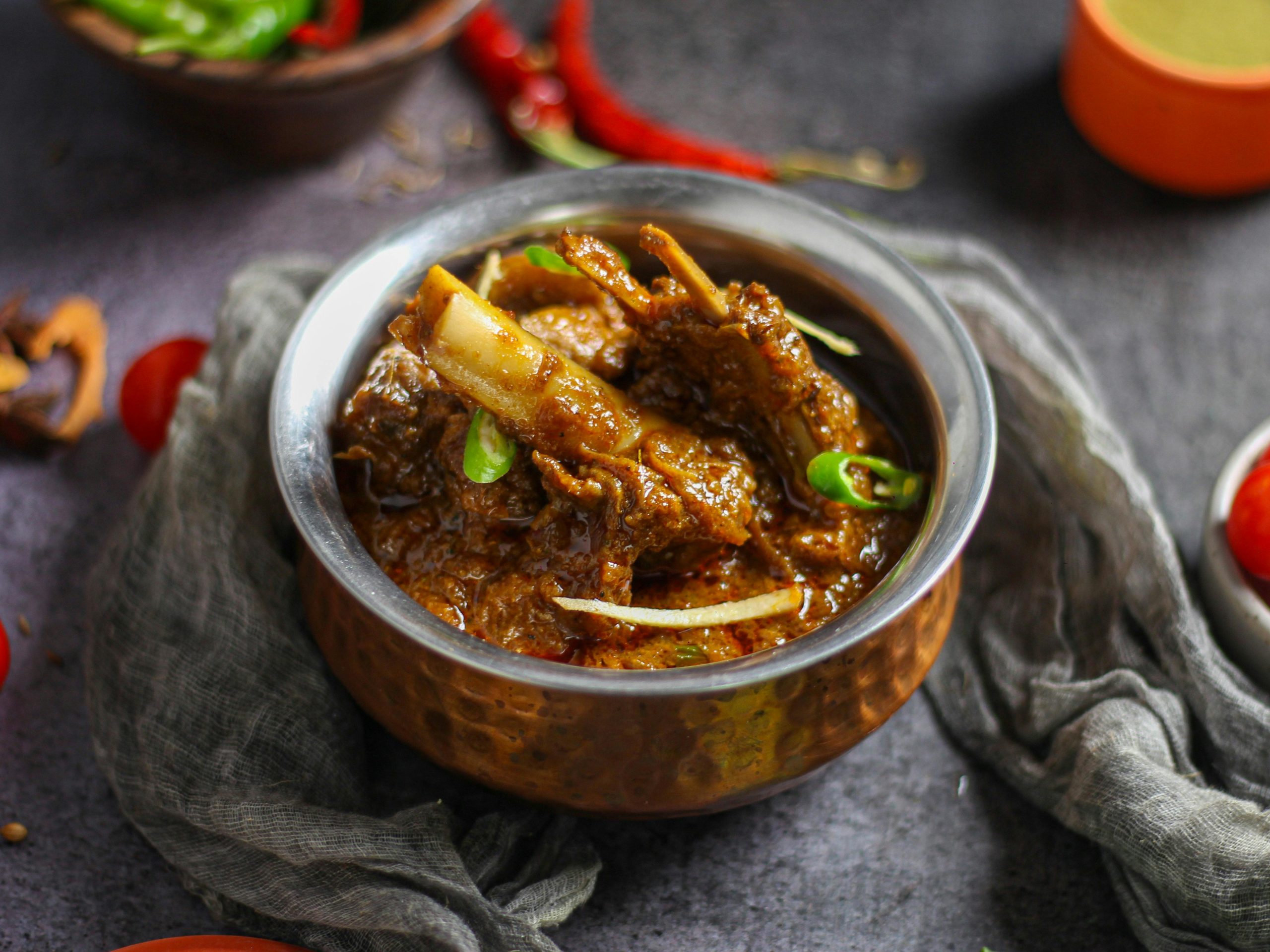 Satisfy your cravings with the ultimate Spicy Mutton Curry dish!